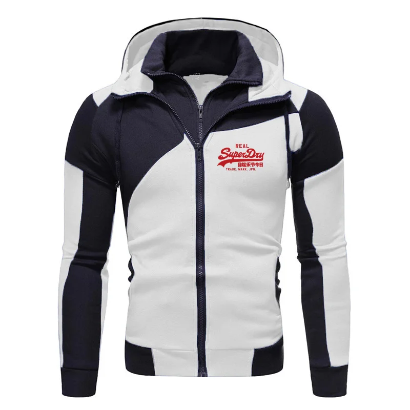 Men Jackets Coats Hoodies Sweatshirts Fashion Hoody Splicing Sportswear Casual Hooded Printed Plus Fleece Double Zip Cardigan
Men Jackets Coats Hoodies Sweatshirts Fashion Hoody Splicing Sportswear Casual Hooded Printed Plus Fleece Double Zip Cardigan