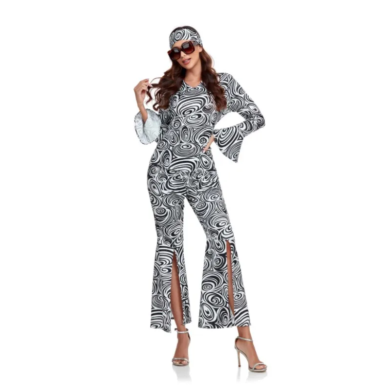 Disco Ball Costume Women Halloween Costume Vintage 60s 70s Pants with Slits Bottom Two Piece Retro Hippie Party Favors
Disco Ball Costume Women Halloween Costume Vintage 60s 70s Pants with Slits Bottom Two Piece Retro Hippie Party Favors