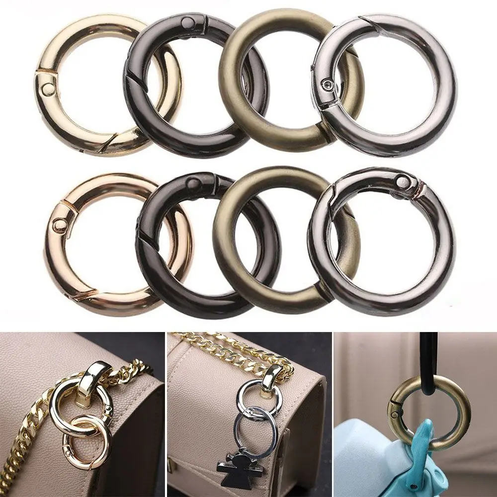 5pcs Zinc Alloy Plated Gate Buckle New 12mm Multicolors Spring Round Ring Carabiners Outdoor Tool
5pcs Zinc Alloy Plated Gate Buckle New 12mm Multicolors Spring Round Ring Carabiners Outdoor Tool