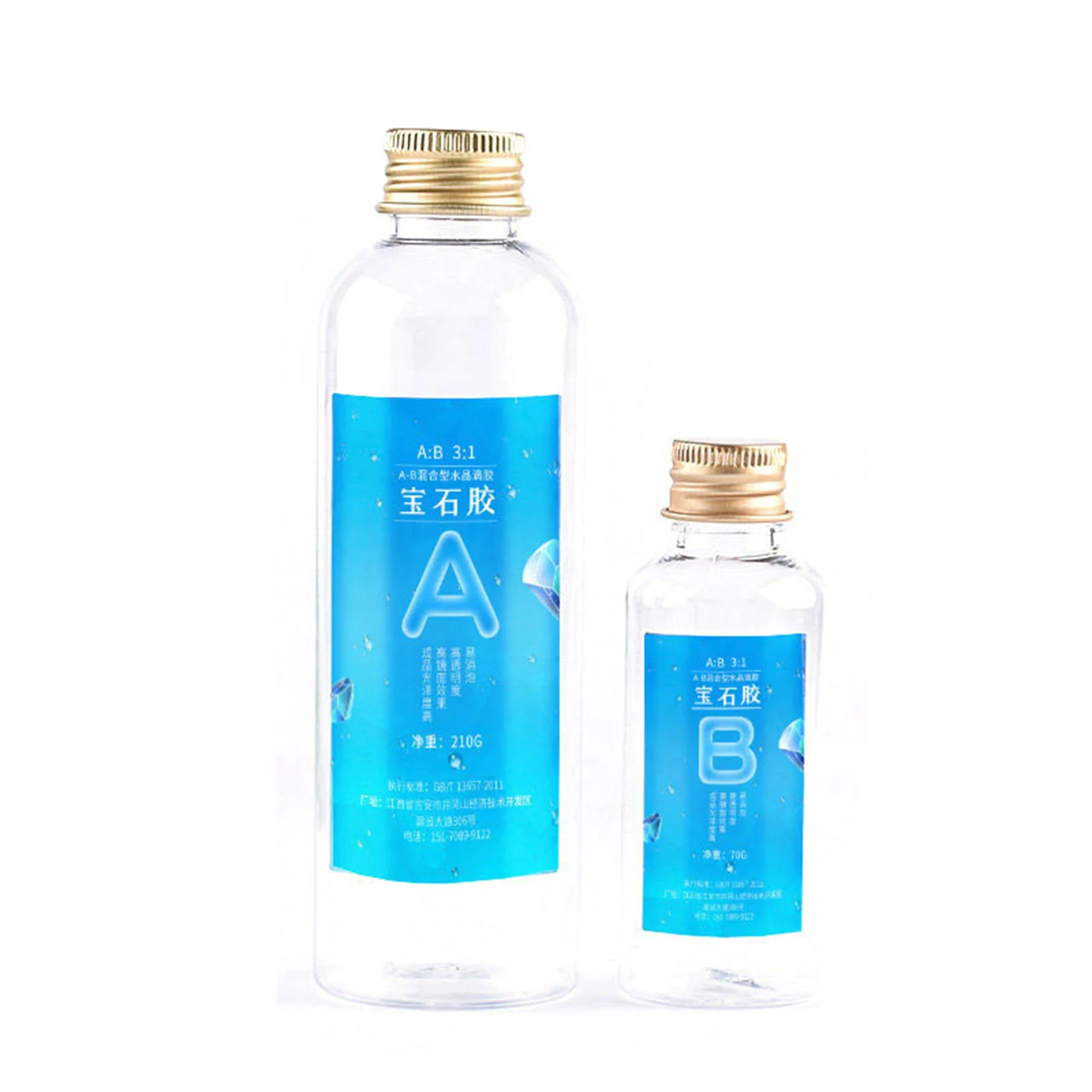 Clear 3:1 Epoxy Resin Glue Crystal Epoxy Resin Kit Crystal Clear Resin Kit Casting And Coating DIY Starter Art Resin Supplies VC
Clear 3:1 Epoxy Resin Glue Crystal Epoxy Resin Kit Crystal Clear Resin Kit Casting And Coating DIY Starter Art Resin Supplies VC