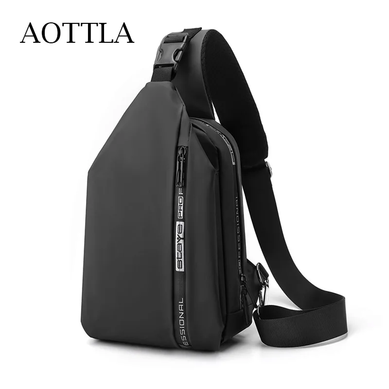 AOTTLA Nylon High Quality Shoulder Bag Men Chest Bag Waterproof Small Cross Body Pack Men's Bag Casual Brand Hot Sale Sports Bag
AOTTLA Nylon High Quality Shoulder Bag Men Chest Bag Waterproof Small Cross Body Pack Men's Bag Casual Brand Hot Sale Sports Bag