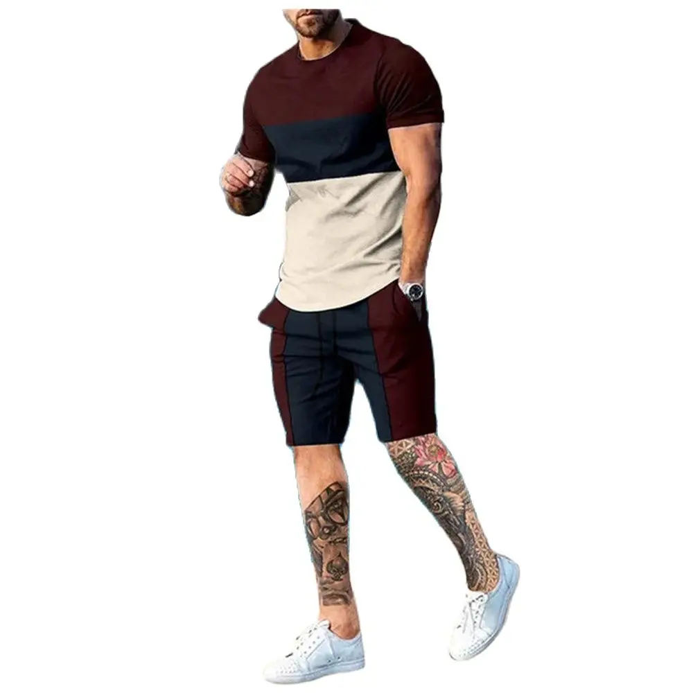 New Men 3D Print Sportswear T-shirts And Shorts Sportswear Large Running Clothes Casual Set Summer Fashion Trend Street Clothes
New Men 3D Print Sportswear T-shirts And Shorts Sportswear Large Running Clothes Casual Set Summer Fashion Trend Street Clothes