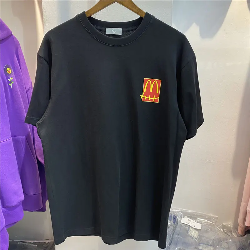 Rapper Travis Scott M Men High Quality 100% Cotton Short Sleeve T-shirt Oversize Hip Hop Streetwear Clothes Cactus Jack T-shirts
Rapper Travis Scott M Men High Quality 100% Cotton Short Sleeve T-shirt Oversize Hip Hop Streetwear Clothes Cactus Jack T-shirts