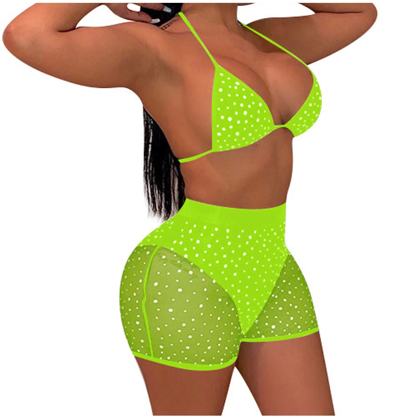 solid Womens Mesh Sequins Shorts Bikini Push-Up Pad Swimwear girl Swimsuit Beachwear Set Bodysuit Push Up sexy Bathing Suits
solid Womens Mesh Sequins Shorts Bikini Push-Up Pad Swimwear girl Swimsuit Beachwear Set Bodysuit Push Up sexy Bathing Suits