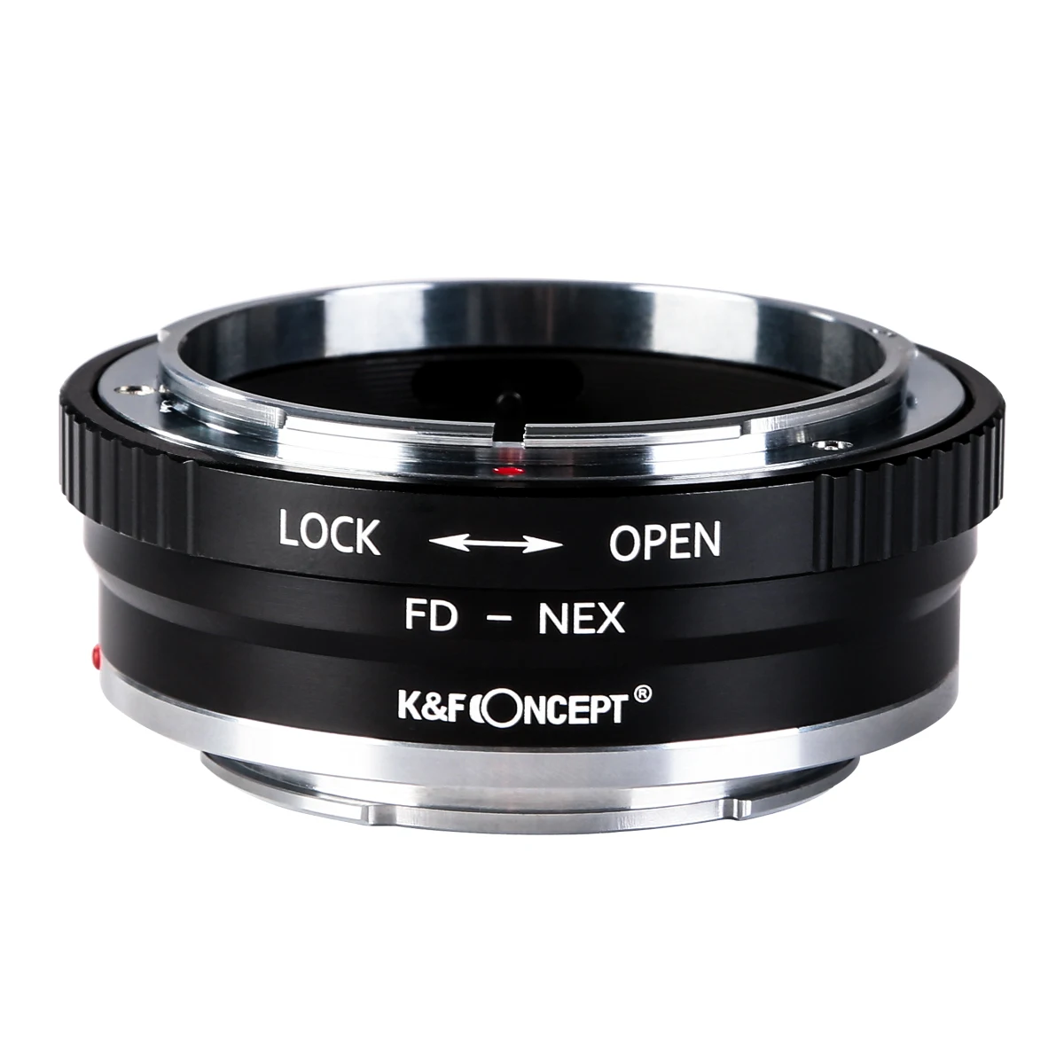 

K&F Concept Lens Mount Adapter FD to NEX Compatible for Canon FD FL Lens to NEX E-Mount Camera Sony Alpha NEX-3/5/6/7 Adapters