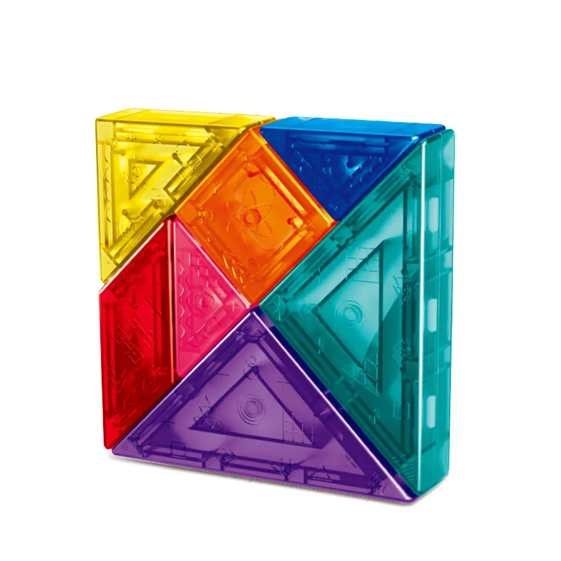 Kid Colorful 3D Tangram Jigsaw Logical Thinking Training Drawing Board Magnetic Games Montessori Education Toy For Children
Kid Colorful 3D Tangram Jigsaw Logical Thinking Training Drawing Board Magnetic Games Montessori Education Toy For Children