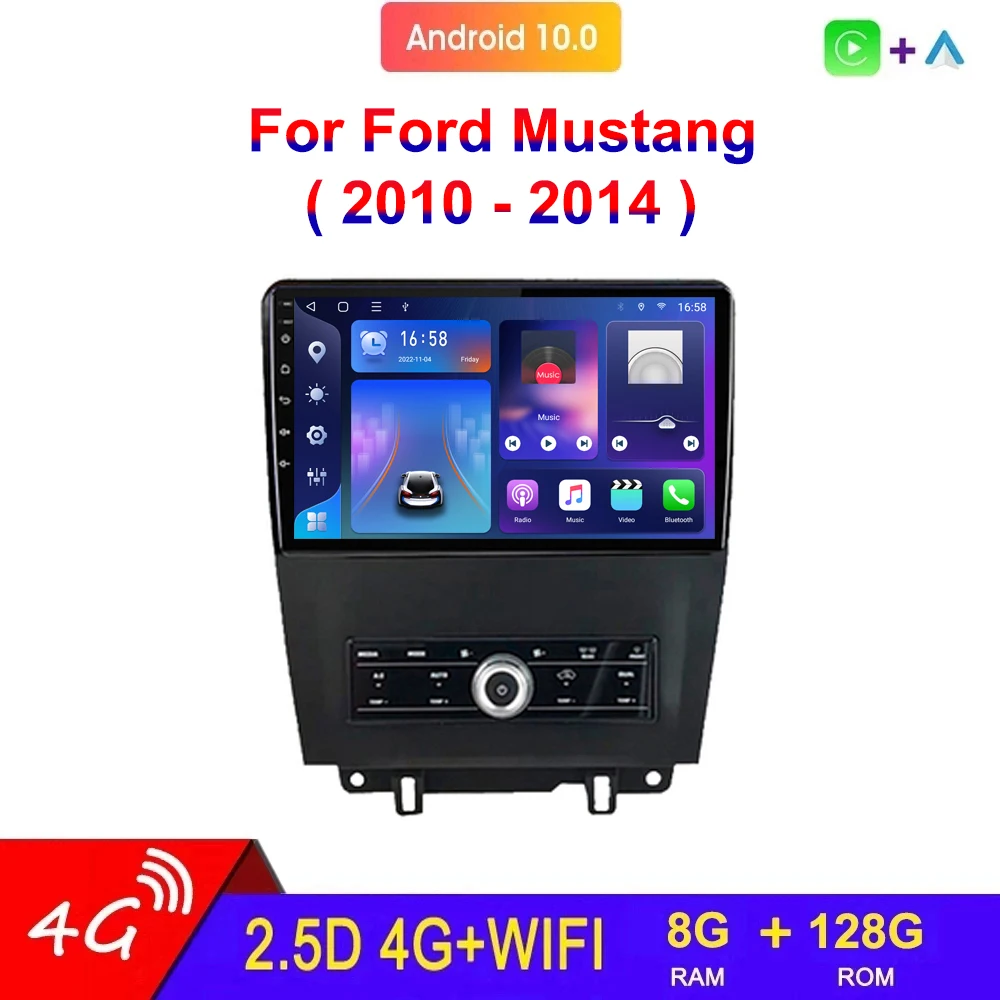 Car Radio Multimedia Video Player GPS Navigation Carplay 2Din Touch Screen 4G Android 12 For Ford Mustang 2010 - 2014 Head Unit
Car Radio Multimedia Video Player GPS Navigation Carplay 2Din Touch Screen 4G Android 12 For Ford Mustang 2010 - 2014 Head Unit