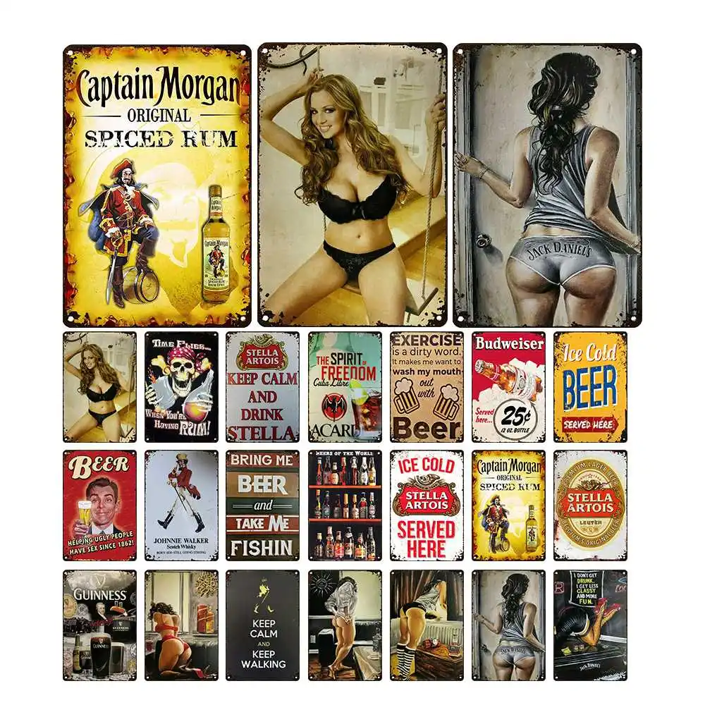 Drink Beer Wine Sign Pin Up Girl Metal Sign Plaque Metal Poster Art Painting For Living Room Study Bedroom Bar Wall Home Decor
Drink Beer Wine Sign Pin Up Girl Metal Sign Plaque Metal Poster Art Painting For Living Room Study Bedroom Bar Wall Home Decor