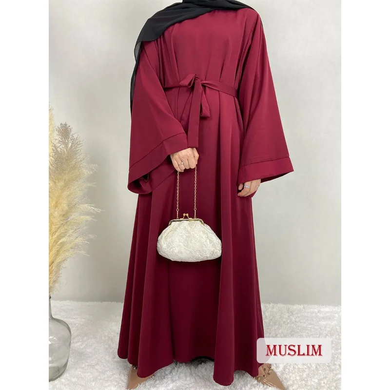 Elegant Woman Muslim Abaya Dubai Autumn Winter Thick Abaya Dresses Female Wide Sleeve Kaftan Turkey Morocco Musulman Robe
Elegant Woman Muslim Abaya Dubai Autumn Winter Thick Abaya Dresses Female Wide Sleeve Kaftan Turkey Morocco Musulman Robe