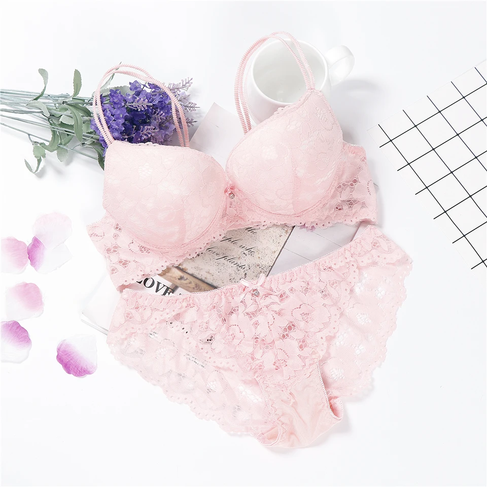 Lingerie Pink Sujetador Transparente Panties And Bra Set Underwear Set Women Japanese Fashion Conjunto bra and panty set
Lingerie Pink Sujetador Transparente Panties And Bra Set Underwear Set Women Japanese Fashion Conjunto bra and panty set