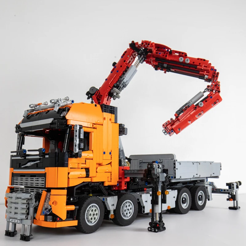 2023 NEW Large Knuckle Crane Engineering Vehicle 4531CPS FH16 750-version Building Self-locking Bricks Birthday Christmas Gift
2023 NEW Large Knuckle Crane Engineering Vehicle 4531CPS FH16 750-version Building Self-locking Bricks Birthday Christmas Gift