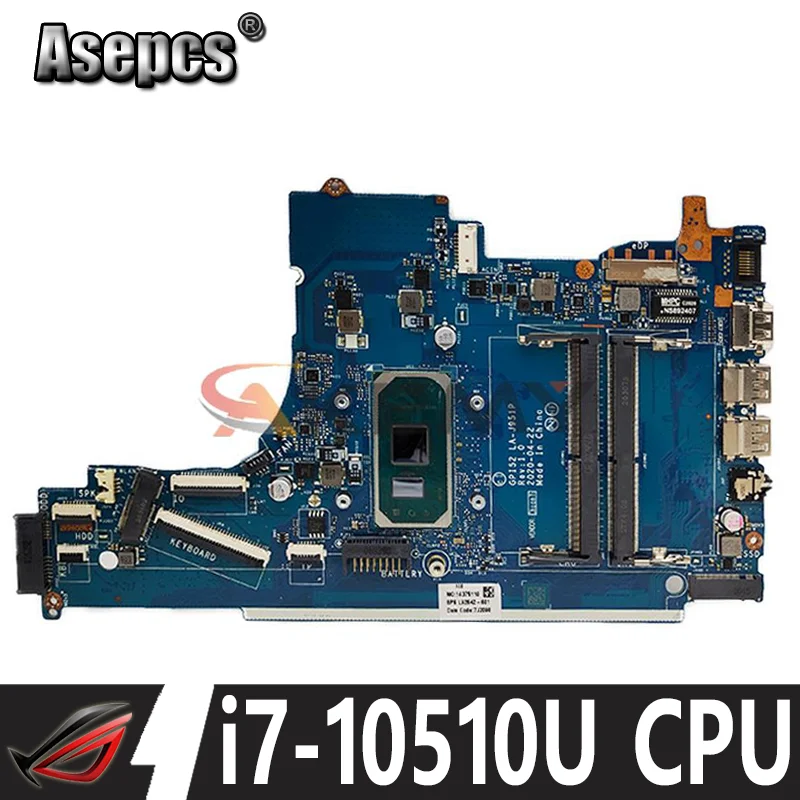 L68089-601 L68089-001 For HP 15-DA motherboard LA-J951P mainboard with i7-10510U CPU GM UMA full tested 100%
L68089-601 L68089-001 For HP 15-DA motherboard LA-J951P mainboard with i7-10510U CPU GM UMA full tested 100%