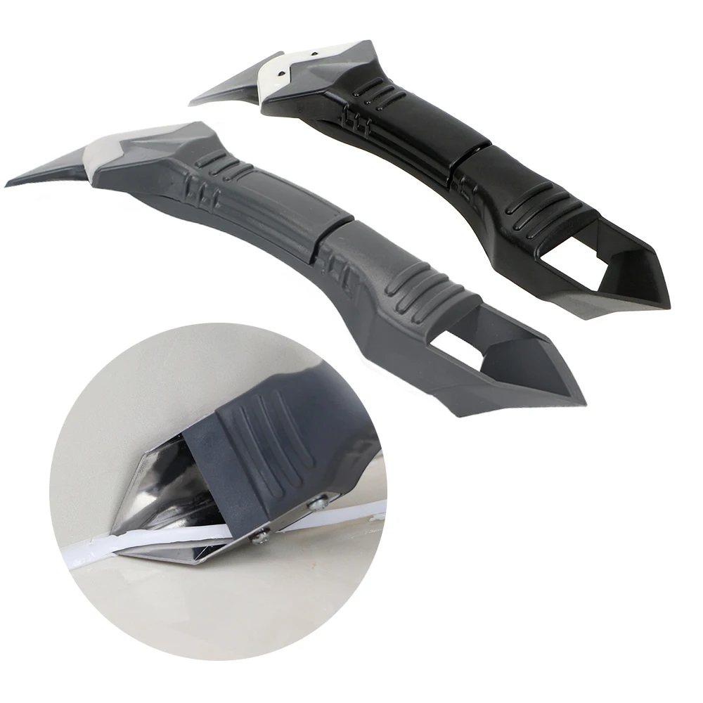 ITIMO Window Squeegees 3 In 1 Plastic Metal Scraper Silicone Sealant Spreader Spatula Cement Caulk Removal Tool
ITIMO Window Squeegees 3 In 1 Plastic Metal Scraper Silicone Sealant Spreader Spatula Cement Caulk Removal Tool