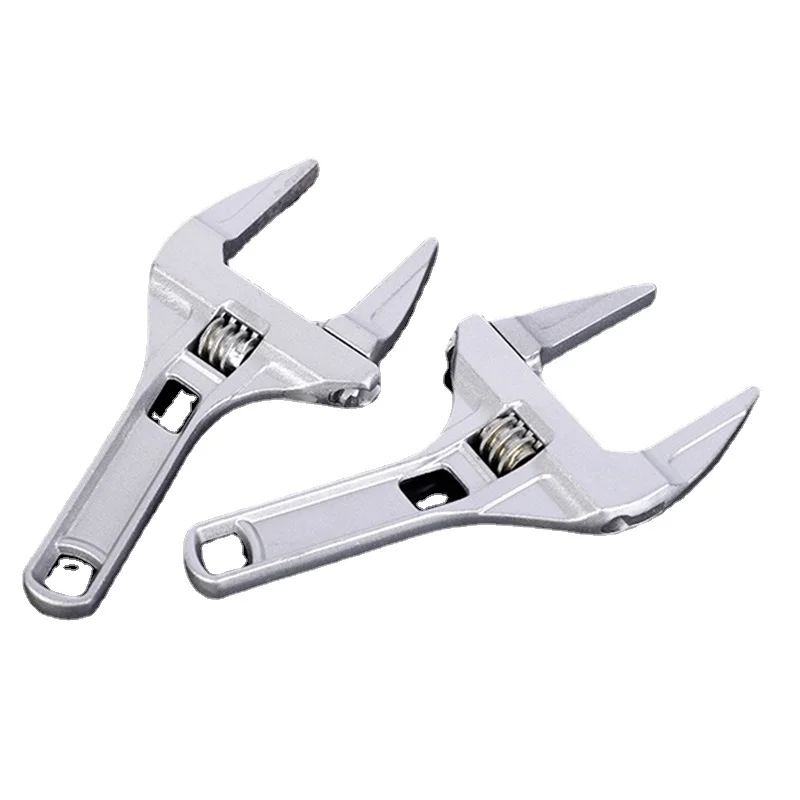 Bathroom Large Opening Short Handle Wrench Hand Tools Hardware Tool Torque Wrench Galvanized Aluminum Alloy Light Multi Function
Bathroom Large Opening Short Handle Wrench Hand Tools Hardware Tool Torque Wrench Galvanized Aluminum Alloy Light Multi Function