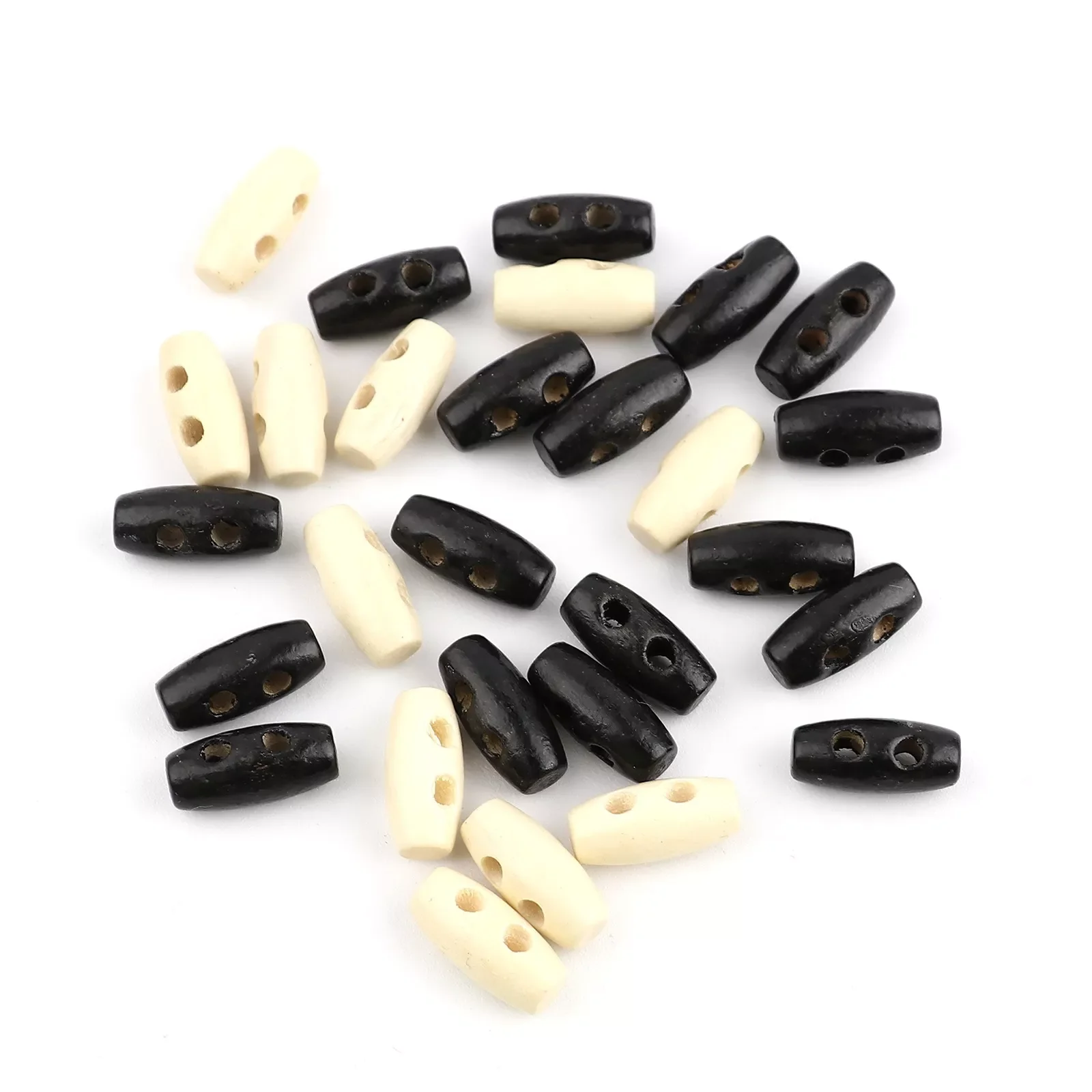 PCs Natural Wood Sewing Toggle Buttons For Clothing Overcoat Sweater Repair Scrapbooking Two Holes Barrel Black 16mm x 7mm
PCs Natural Wood Sewing Toggle Buttons For Clothing Overcoat Sweater Repair Scrapbooking Two Holes Barrel Black 16mm x 7mm