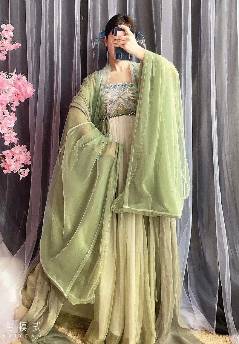 Women Hanfu Dress Ancient Chinese Traditional Embroidery Hanfu Dance Dress Female Cosplay Costume Summer Dress Hanfu For Women
Women Hanfu Dress Ancient Chinese Traditional Embroidery Hanfu Dance Dress Female Cosplay Costume Summer Dress Hanfu For Women