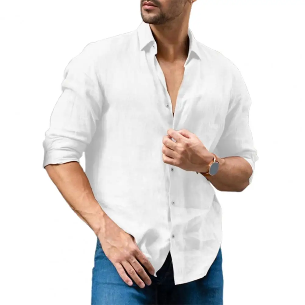 Autumn Tops Trendy Quick-drying Wear-resistant Men Spring Shirt Turn-down Collar Cardigan Men Autumn Shirt
Autumn Tops Trendy Quick-drying Wear-resistant Men Spring Shirt Turn-down Collar Cardigan Men Autumn Shirt