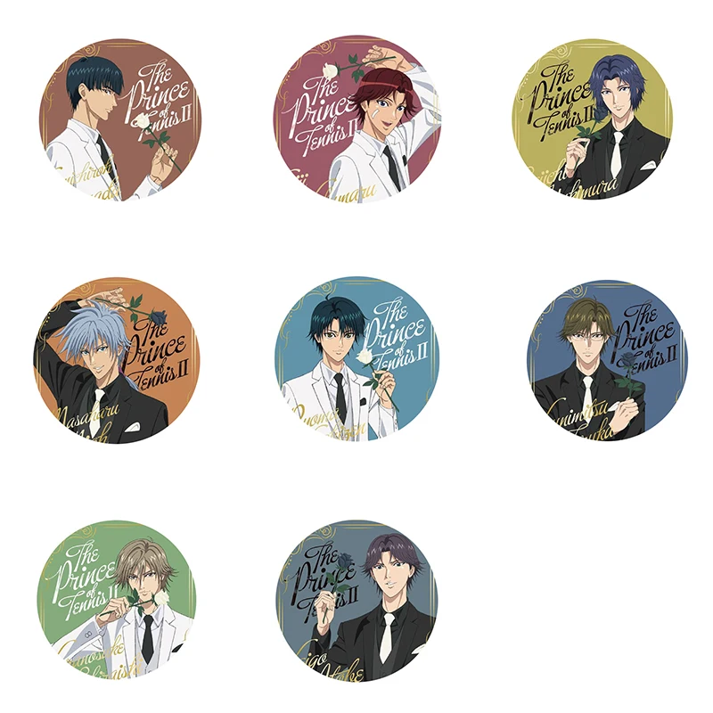 8 шт. значок Аниме Новый Принц тенниса Niou Masaharu булавка брошь кнопка
8 шт. значок Аниме Новый Принц тенниса Niou Masaharu булавка брошь кнопка