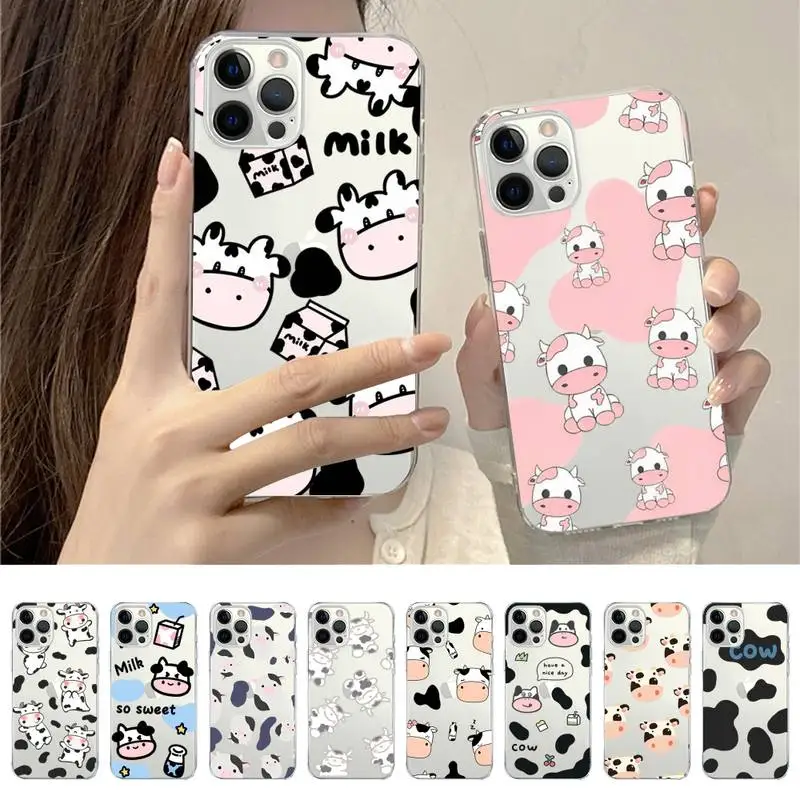 Cute Cows Phone Case For iPhone 14 13 12 11 Pro Max Mini X Xs XR 6 7 8 Plus SE 2020 Transparent Case
Cute Cows Phone Case For iPhone 14 13 12 11 Pro Max Mini X Xs XR 6 7 8 Plus SE 2020 Transparent Case