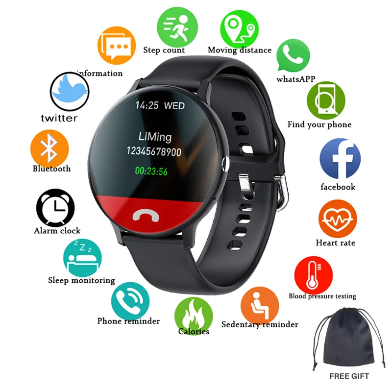 Smart Bluetooth Call Watch Men Women Heart Rate Sports Fitness Tracker Bracelet Waterproof Watch For Android IOS
Smart Bluetooth Call Watch Men Women Heart Rate Sports Fitness Tracker Bracelet Waterproof Watch For Android IOS