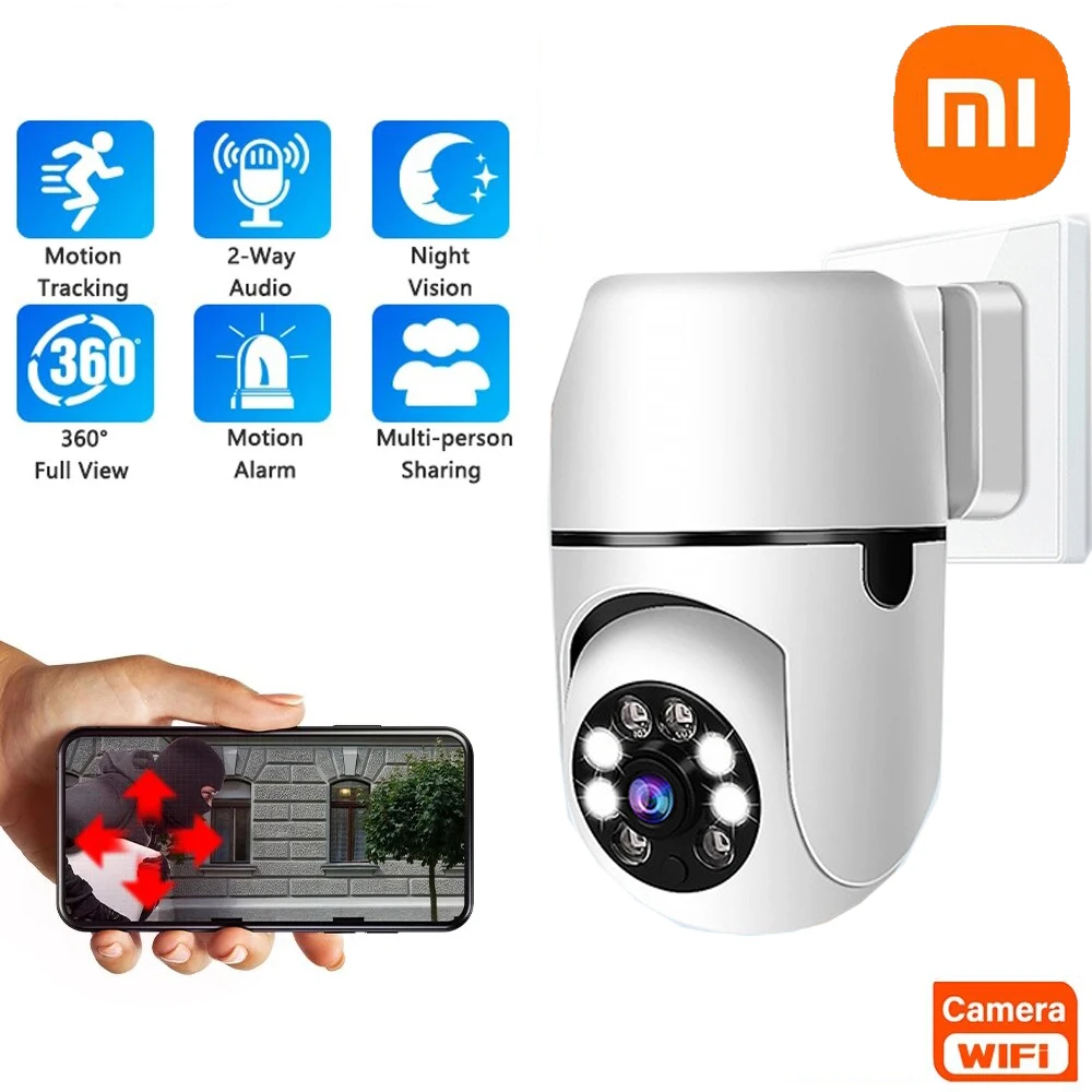 Xiaomi WiFi Camera 1080P HD Smart Wireless Two-way Audio Night Vision Motion Detection Security Cameras Smart Home Surveillance
Xiaomi WiFi Camera 1080P HD Smart Wireless Two-way Audio Night Vision Motion Detection Security Cameras Smart Home Surveillance