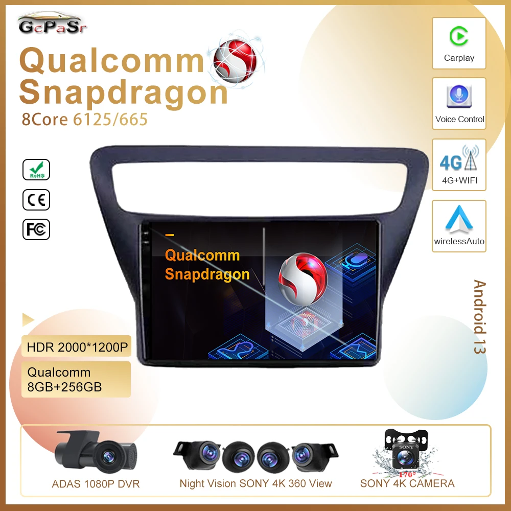 

Qualcomm For Chevrolet LOVA RV 2016-2018 Multimedia Video Player Navigation GPS monitor screen NO 2Din 2Din DVD