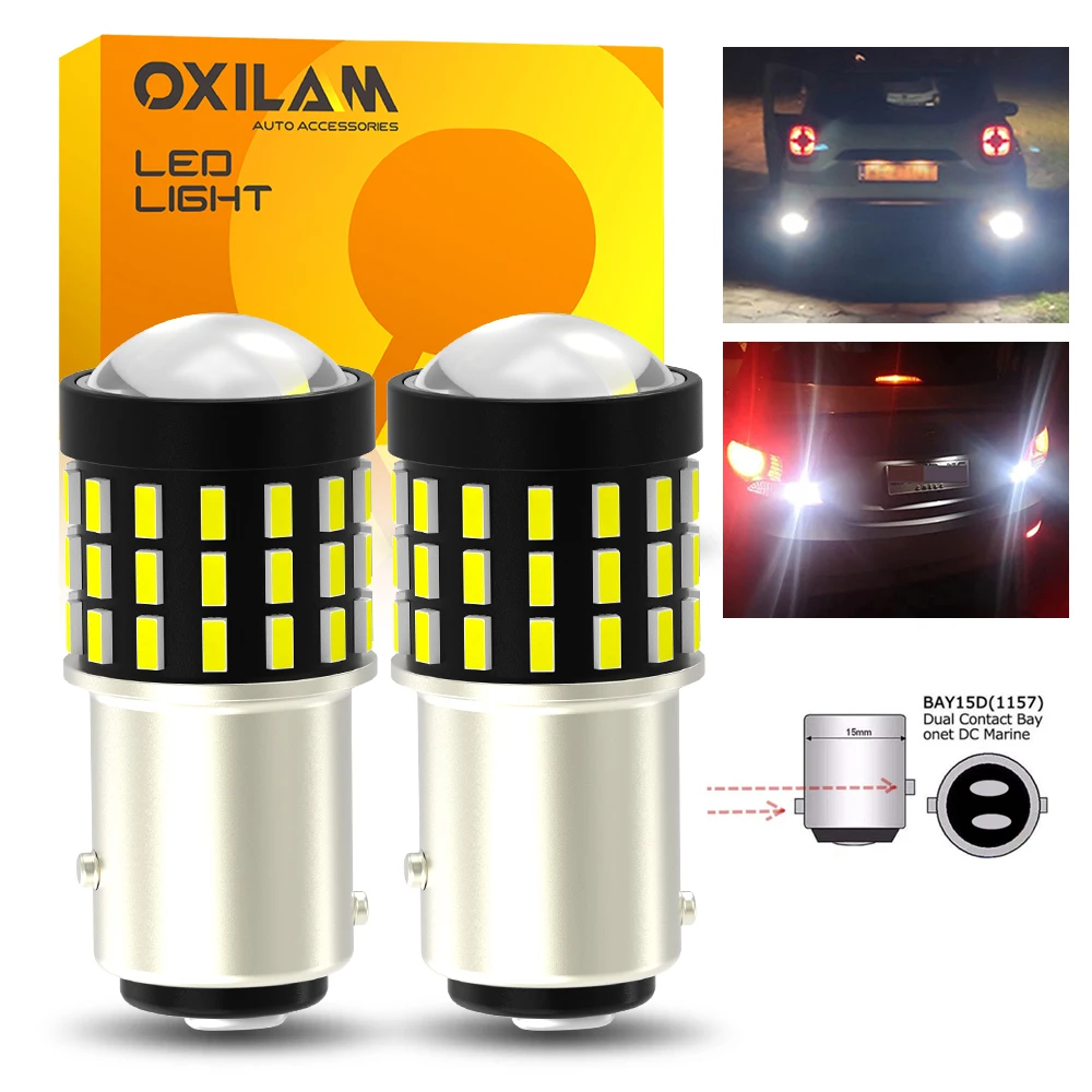 OXILAM 2 шт. 1157 Фонарь 12 В BAY15D P21/5 Вт фонарь DRL заднего хода автомобиля дневные ходовые огни стоп-сигнал авто задний свет белый
OXILAM 2 шт. 1157 Фонарь 12 В BAY15D P21/5 Вт фонарь DRL заднего хода автомобиля дневные ходовые огни стоп-сигнал авто задний свет белый