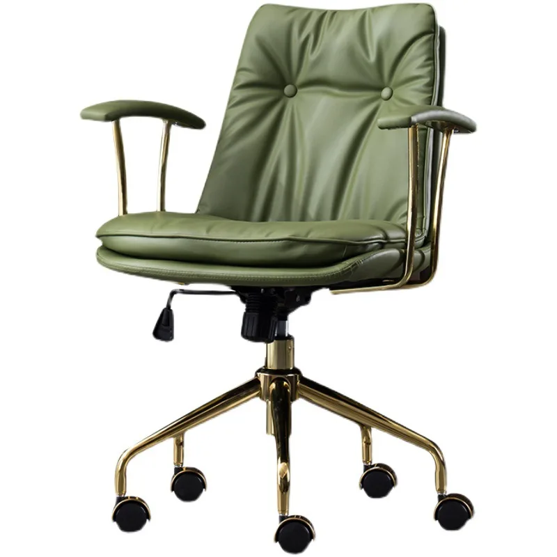 Designer Light Luxury PU Office Chair Computer Chair Home Sedentary Comfortable Lifting Rotating Desk Study Simple Stool
Designer Light Luxury PU Office Chair Computer Chair Home Sedentary Comfortable Lifting Rotating Desk Study Simple Stool