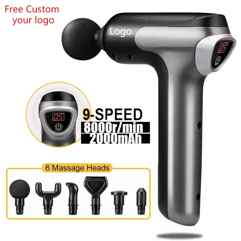 Electric Massage Gun Deep Tissue Percussion Muscle saude Massager Pain Relax Neck Body Slimming cellulite masajeador custom logo
Electric Massage Gun Deep Tissue Percussion Muscle saude Massager Pain Relax Neck Body Slimming cellulite masajeador custom logo