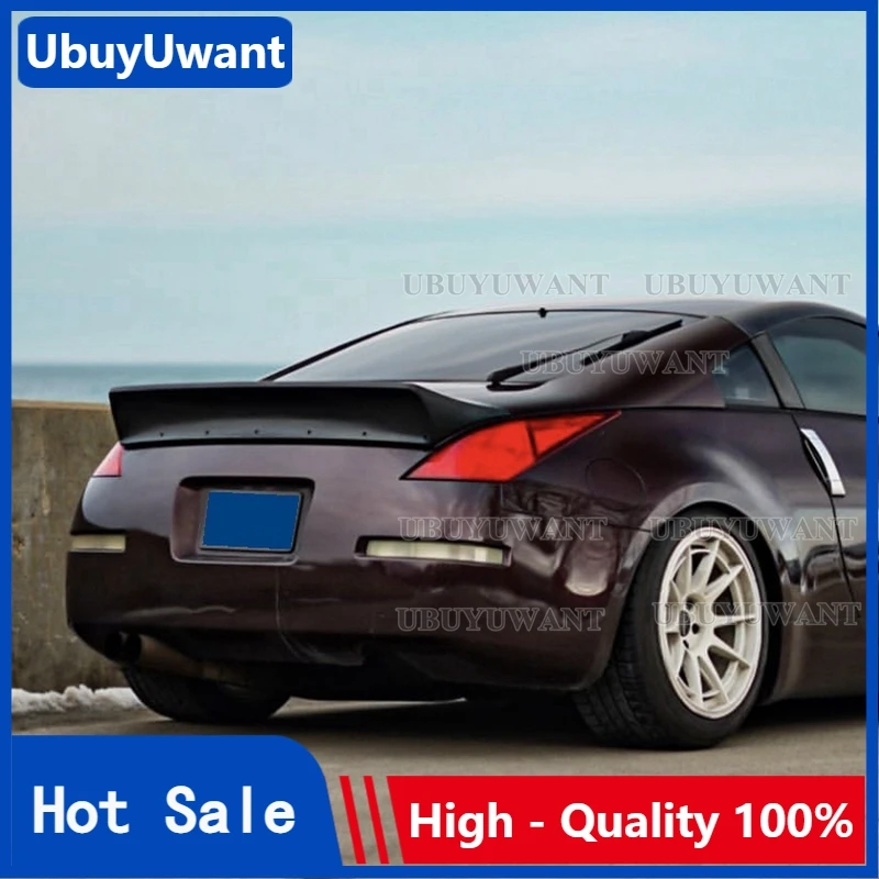Для 2003-2008 Nissan 350Z Fairlady Z34 | Стиль ракетки Банни, спойлер крышки багажника (ABS пластик-матовый черный)
Для 2003-2008 Nissan 350Z Fairlady Z34 | Стиль ракетки Банни, спойлер крышки багажника (ABS пластик-матовый черный)