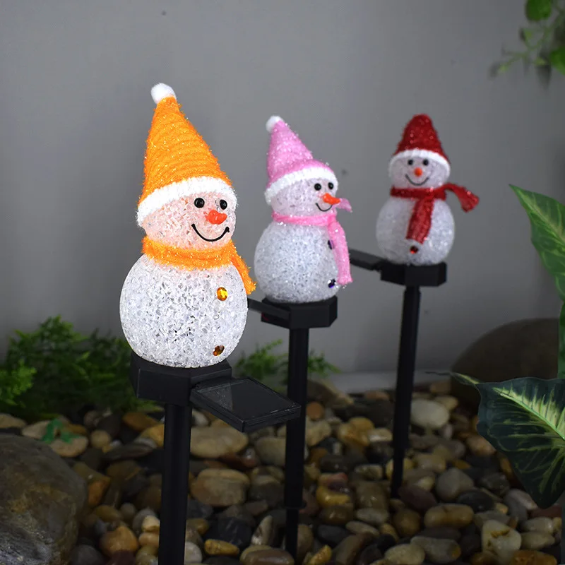 Snowman Solar Garden Light Waterproof Outdoor Led Ground Plug Light Lawn Landscape Light Christmas Decoration Lights
Snowman Solar Garden Light Waterproof Outdoor Led Ground Plug Light Lawn Landscape Light Christmas Decoration Lights