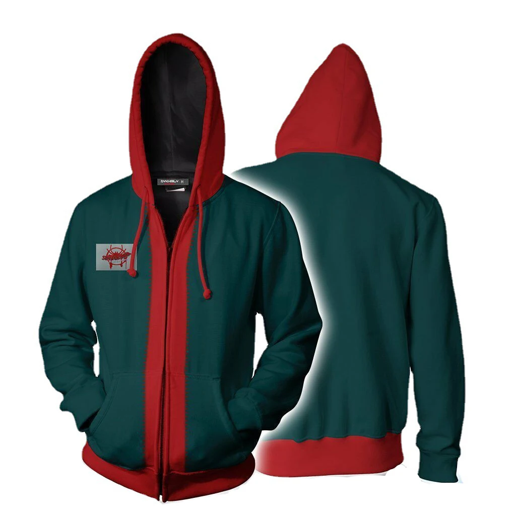 Men Women Cosplay Jacket Super Spider Hero Miles Morales The Amazing Zipper Hooded Hoodies 3D Sweatshirts Coat
Men Women Cosplay Jacket Super Spider Hero Miles Morales The Amazing Zipper Hooded Hoodies 3D Sweatshirts Coat