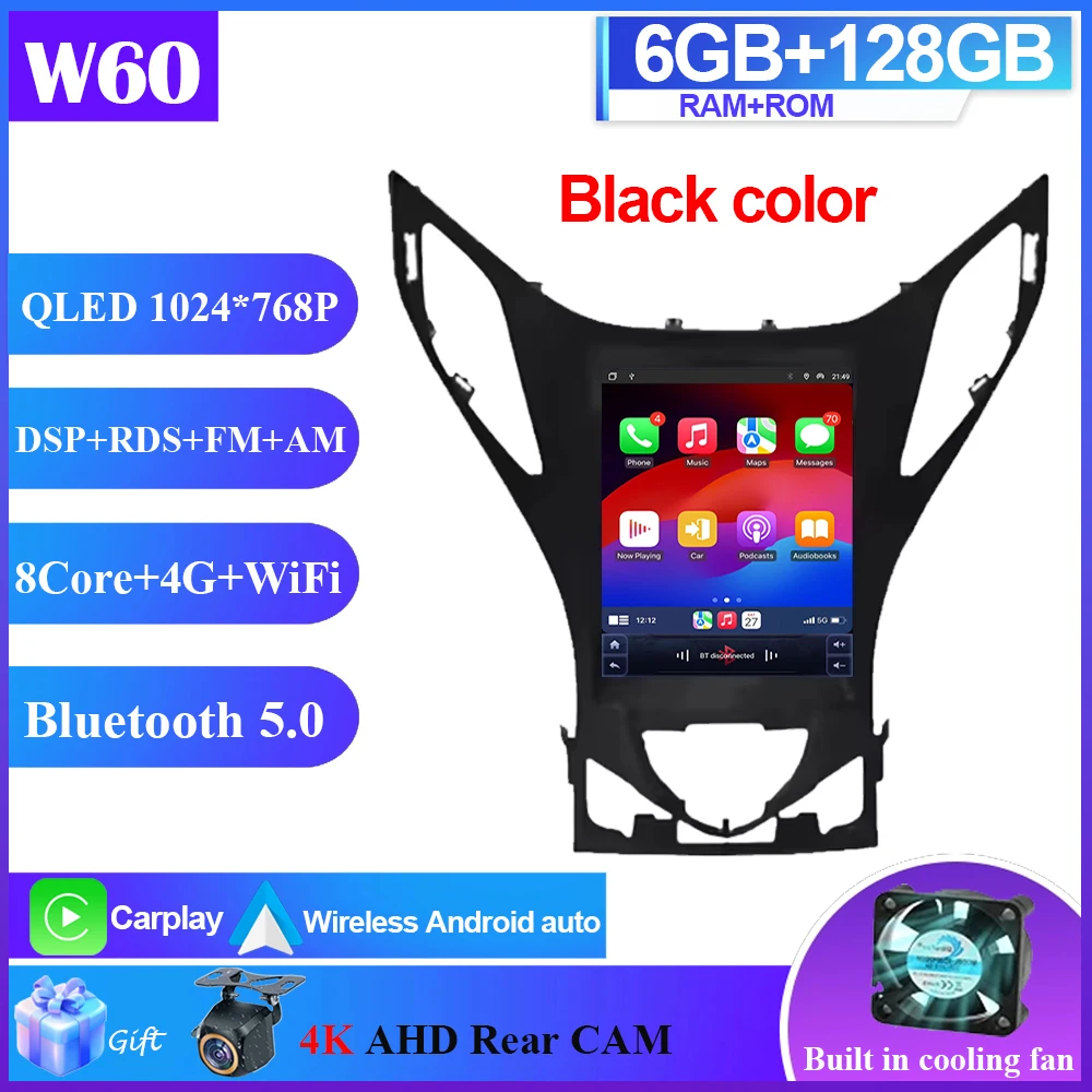 9,7-дюймовый экран Android 16 для Hyundai Azera 2011-2012, мультимедийный проигрыватель с поддержкой Android Auto и CarPlay, навигация, автомобильная магнитола.
9,7-дюймовый экран Android 16 для Hyundai Azera 2011-2012, мультимедийный проигрыватель с поддержкой Android Auto и CarPlay, навигация, автомобильная магнитола.