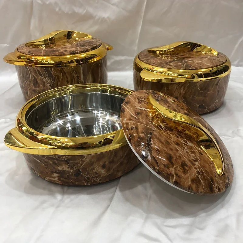 3pcs Set Food Insulation Box 1.5L 2L 2.5L Keep Warm Soup Hot Pot Ramadan Event Lunch Box For Wedding Family Party
3pcs Set Food Insulation Box 1.5L 2L 2.5L Keep Warm Soup Hot Pot Ramadan Event Lunch Box For Wedding Family Party