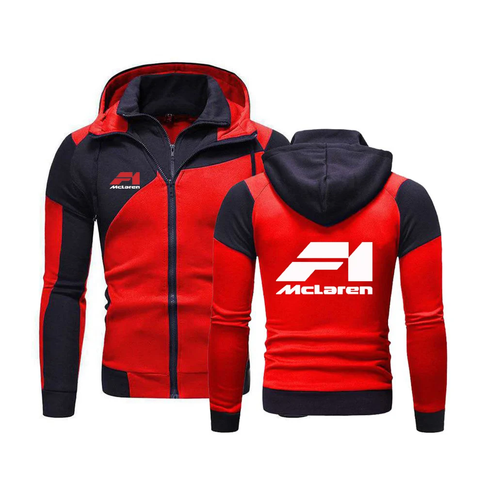 McLaren Logo Printing 2023 Spring Autumn Casual Solid Color Splice Long Sleeves Coat Men's Slim Fit Double Zipper Design Hoodies
McLaren Logo Printing 2023 Spring Autumn Casual Solid Color Splice Long Sleeves Coat Men's Slim Fit Double Zipper Design Hoodies