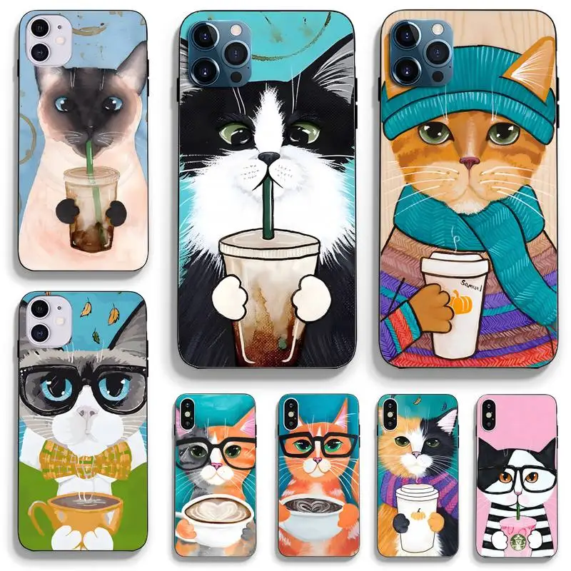 Cute Latte Acrylic Coffee Milk Drink Bottle Cat Phone Case Fundas Shell Cover For Iphone 7 8 Plus Xr X Xs 11 12 13 Mini Pro Max
Cute Latte Acrylic Coffee Milk Drink Bottle Cat Phone Case Fundas Shell Cover For Iphone 7 8 Plus Xr X Xs 11 12 13 Mini Pro Max