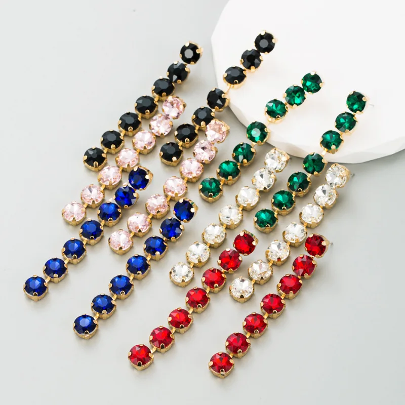 Women's Personality High Sense Earrings Fashion Party Earrings Fashion Alloy Round Claw Chain Long Earrings
Women's Personality High Sense Earrings Fashion Party Earrings Fashion Alloy Round Claw Chain Long Earrings