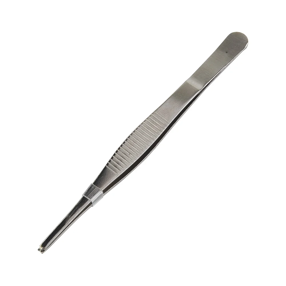 Tweezers Toothed Tweezers 1Pc Precise Grip Silver Special Toothed Stainless Steel
Tweezers Toothed Tweezers 1Pc Precise Grip Silver Special Toothed Stainless Steel