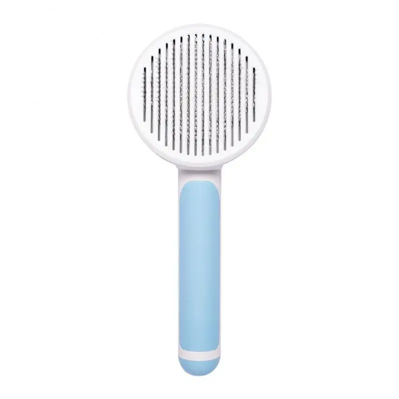 Self Cleaning Slicker Brush For Dog And Cat Removes Undercoat Tangled Hair Massages Particle Pet Comb Improves Circulation
Self Cleaning Slicker Brush For Dog And Cat Removes Undercoat Tangled Hair Massages Particle Pet Comb Improves Circulation