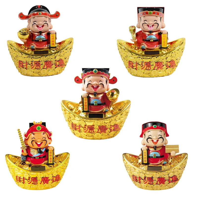 Solar God of Wealth Figurine Home/Room Decor Desk Accessories Feng Shui Mascot Treasure Fortune God Statue Crafts Car Decoration
Solar God of Wealth Figurine Home/Room Decor Desk Accessories Feng Shui Mascot Treasure Fortune God Statue Crafts Car Decoration