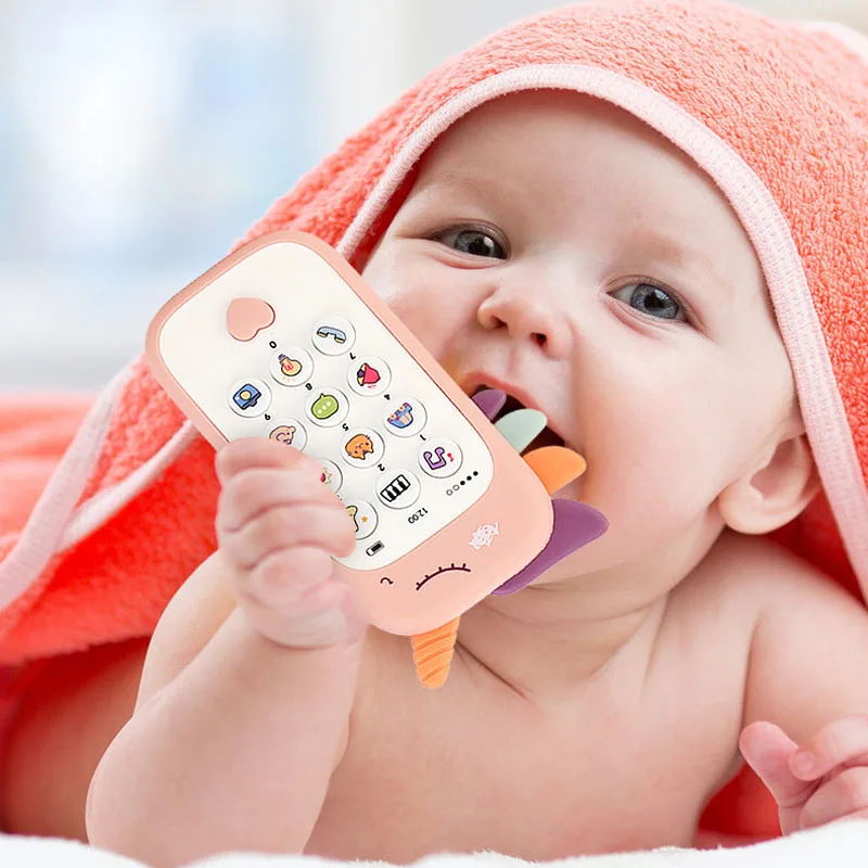 Baby Phone Toy Music Sound Telephone Sleeping Toys With Teether Simulation Phone Kids Infant Early Educational Toy Kids Gifts
Baby Phone Toy Music Sound Telephone Sleeping Toys With Teether Simulation Phone Kids Infant Early Educational Toy Kids Gifts