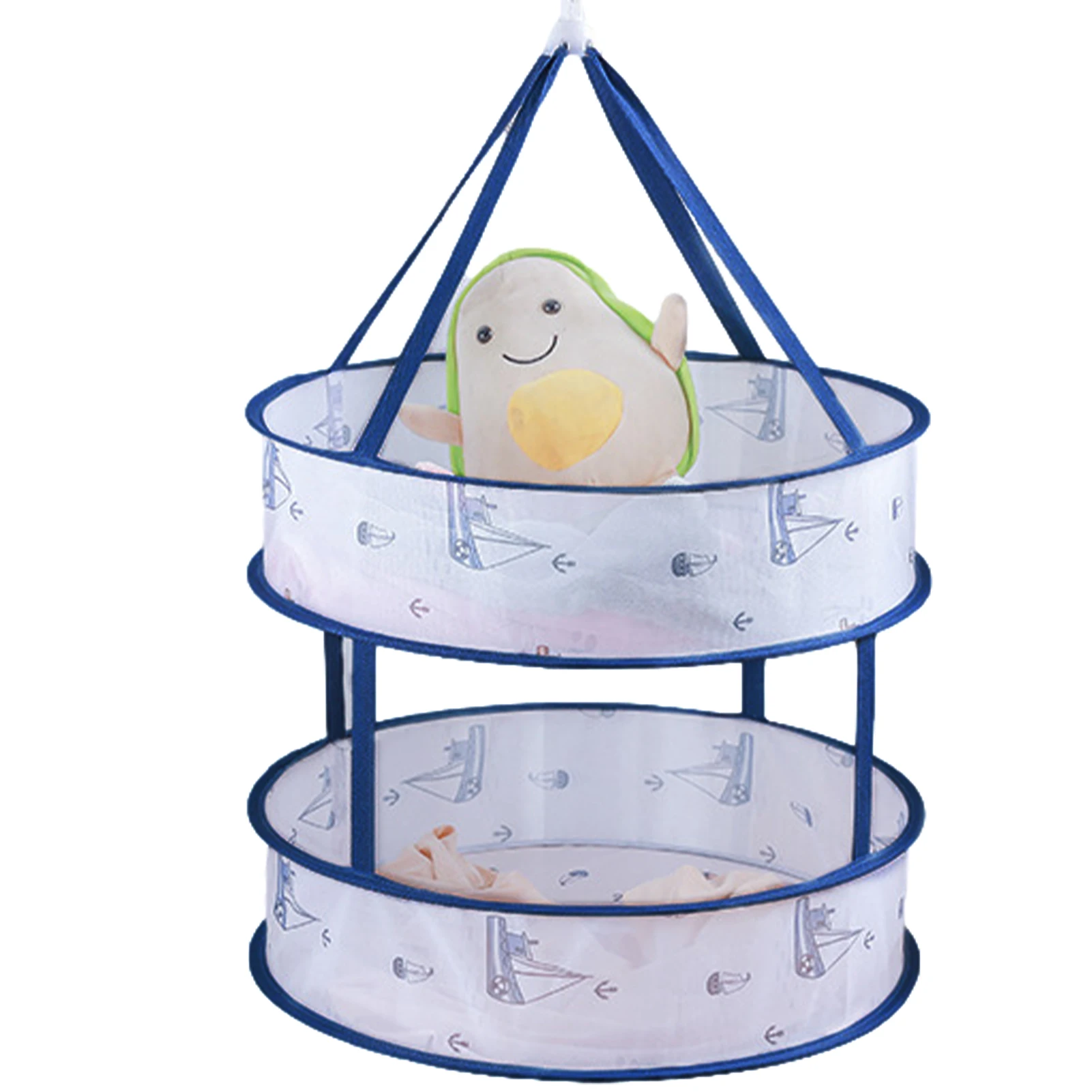 Hanging Drying Mesh Rack 2-Tier Folded Mesh Clothes Hanging Dryer Sweater Drying Rack Space-Saving Flat Drying Net For Air
Hanging Drying Mesh Rack 2-Tier Folded Mesh Clothes Hanging Dryer Sweater Drying Rack Space-Saving Flat Drying Net For Air