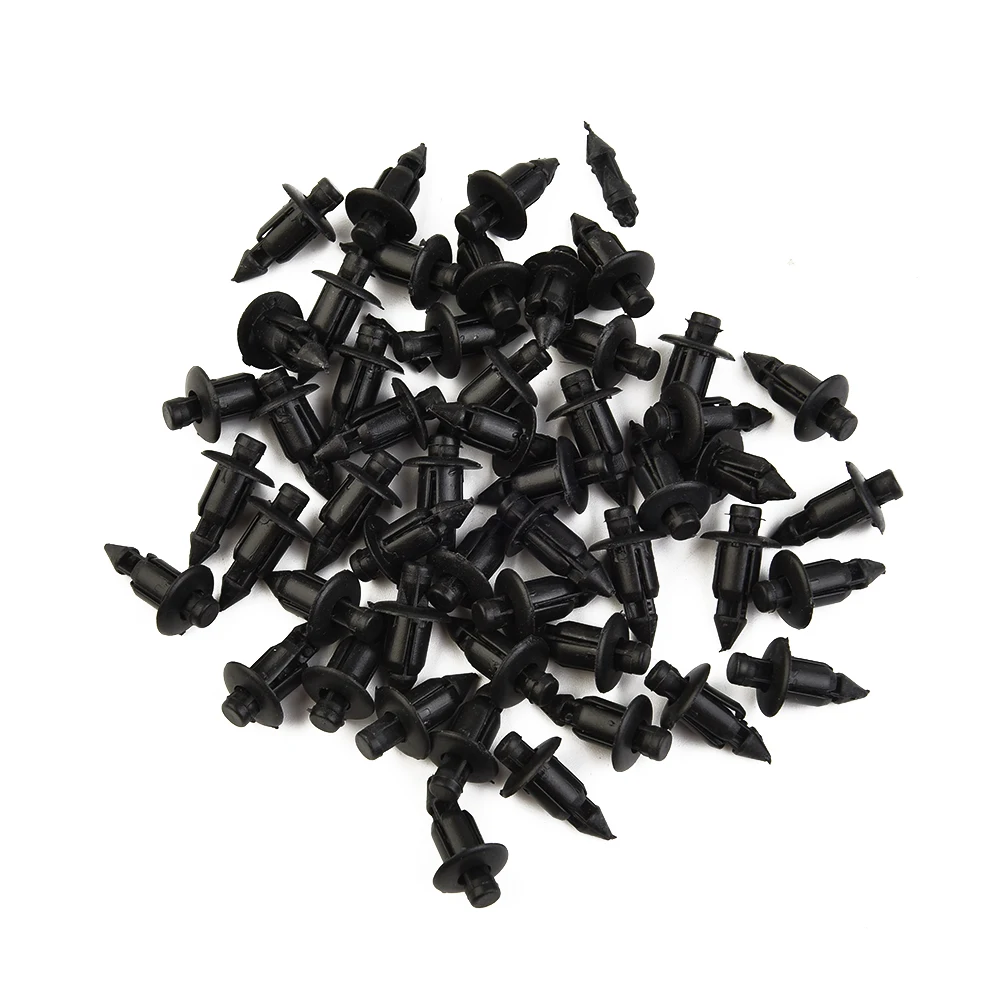 Rivet Clips Plastic Buckles Black 50pcs Car Clamps And Fasteners For Honda For Suzuki Auto Accessories Vehicle
Rivet Clips Plastic Buckles Black 50pcs Car Clamps And Fasteners For Honda For Suzuki Auto Accessories Vehicle