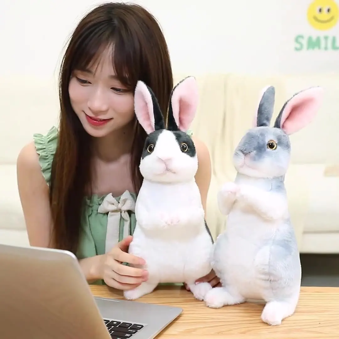 16/24 см имитация Kawaii Кролик плюшевый Пасхальный кролик игрушка модель подарок украшение дома подарок на день рождения
16/24 см имитация Kawaii Кролик плюшевый Пасхальный кролик игрушка модель подарок украшение дома подарок на день рождения