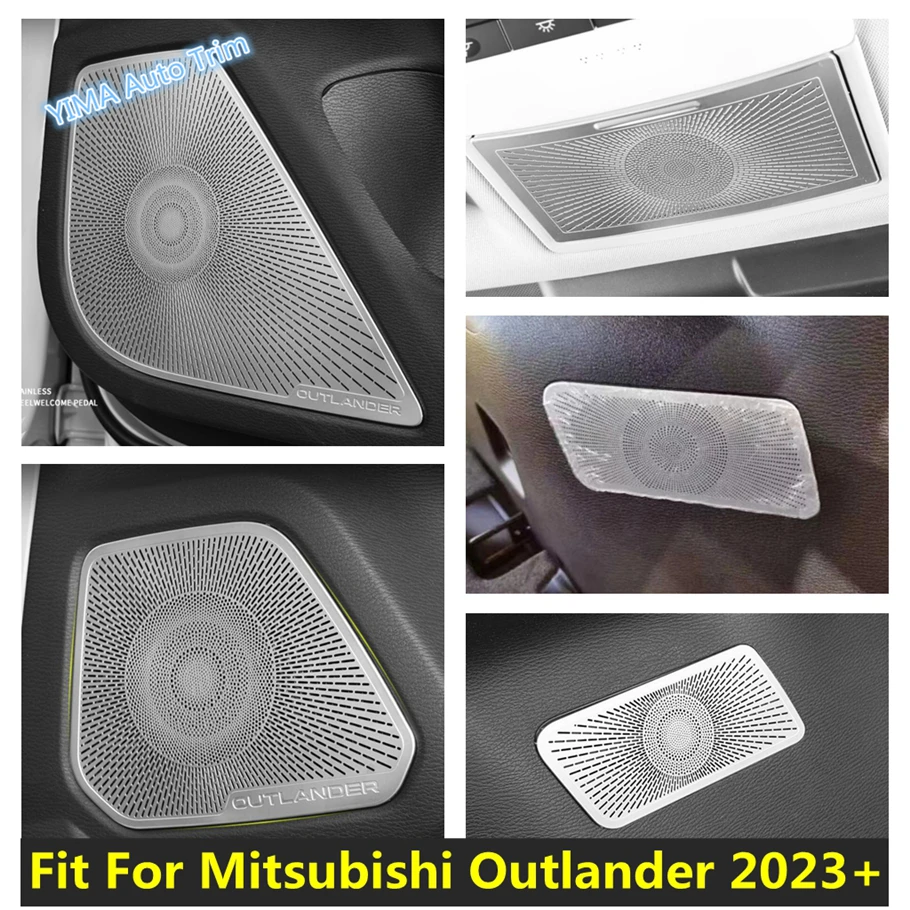 

Rear Trunk Air Vent Roof Read Light Lamp Dashboard AC Condition Frame Cover Trim Accessories For Mitsubishi Outlander 2023 2024