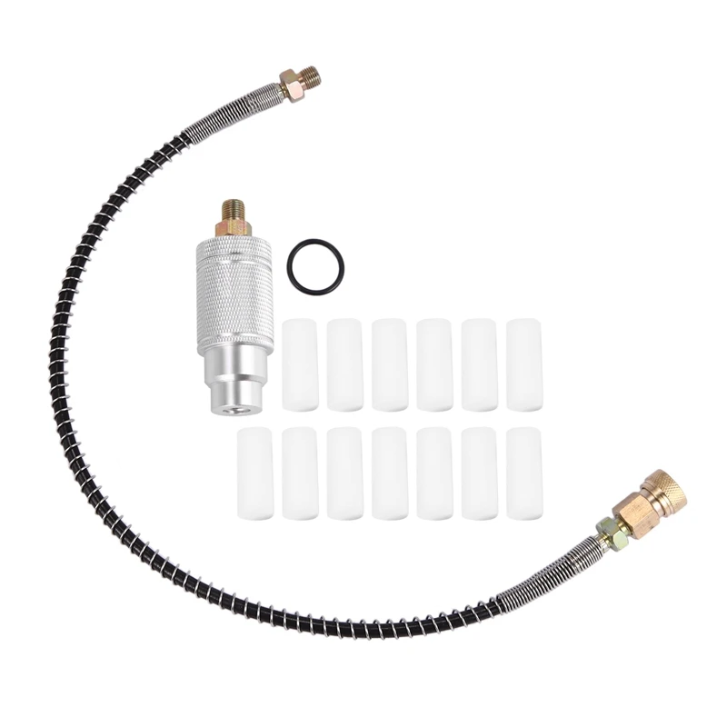 Set 40Mpa 0.5M High Pressure Pcp Air Filter Compressor Oil-Water Separator Hose Filter Core 8Mm M8 Female Thread
Set 40Mpa 0.5M High Pressure Pcp Air Filter Compressor Oil-Water Separator Hose Filter Core 8Mm M8 Female Thread