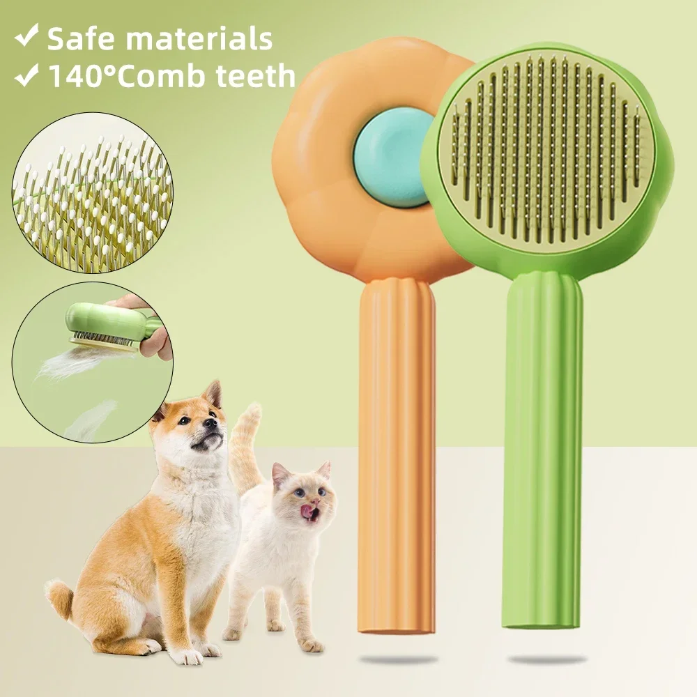 Cat Brush Pet Grooming Brush for Cats Remove Hairs Pet Cat Hair Remover Pets Hair Removal Comb Puppy Kitten Grooming Accessories
Cat Brush Pet Grooming Brush for Cats Remove Hairs Pet Cat Hair Remover Pets Hair Removal Comb Puppy Kitten Grooming Accessories