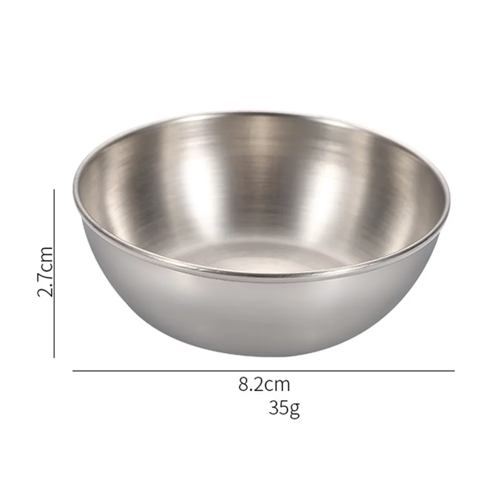 Stainless Steel Seasoning Bowl Sauce Plate Dipping Bowl Snack Dish Tray Seasoning Serving Tray Spice Plates Sauce Dish Bowl
Stainless Steel Seasoning Bowl Sauce Plate Dipping Bowl Snack Dish Tray Seasoning Serving Tray Spice Plates Sauce Dish Bowl