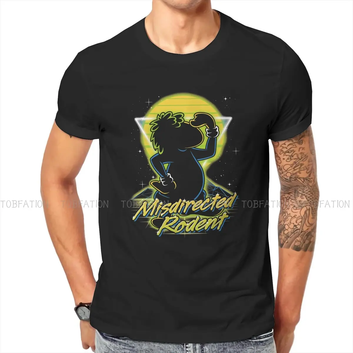 Day Of The Tentacle Game 100% Cotton TShirts Retro Misdirected Rodent Print Homme T Shirt Funny Tops 6XL
Day Of The Tentacle Game 100% Cotton TShirts Retro Misdirected Rodent Print Homme T Shirt Funny Tops 6XL