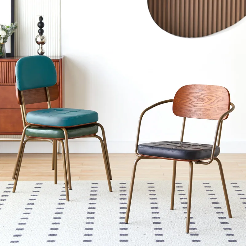 O44American retro industrial style iron art dining chair leisure solid wood back armrest coffee shop milk tea bar chair single
O44American retro industrial style iron art dining chair leisure solid wood back armrest coffee shop milk tea bar chair single